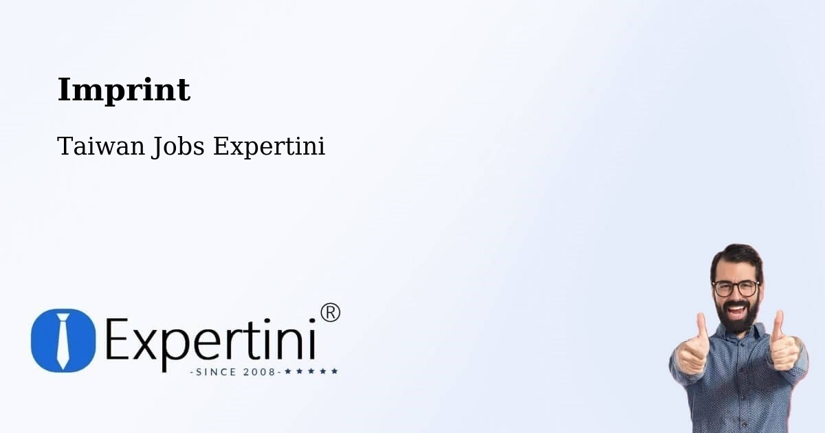 Imprint – Banqiao - Taiwan Jobs Expertini